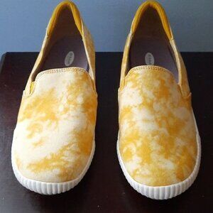 Dr Scholl's Jot It Down Canvas Slip On Shoes Size 7